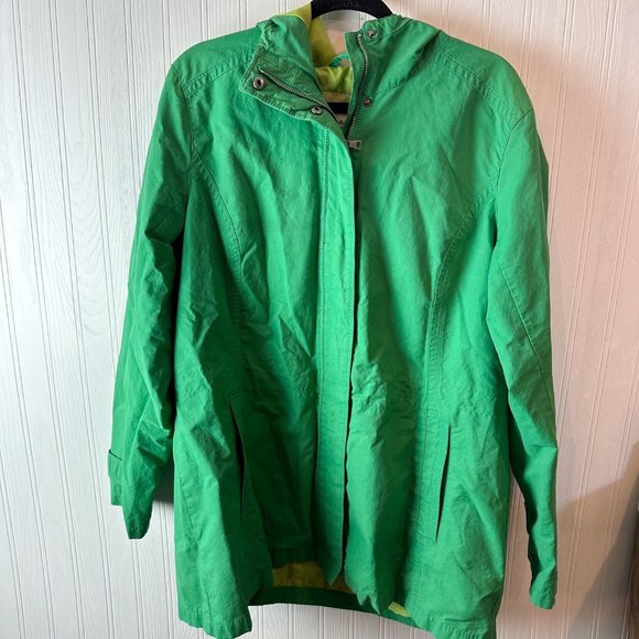Eddie Bauer Jackets & Blazers - Eddie Bauer Green Jacket size XL hood‎